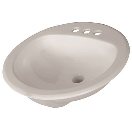 American Standard Sink Lav Round Drop In Bone 0491019.021